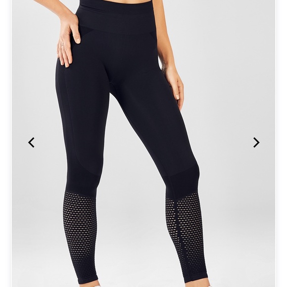 High-Waisted Seamless Mesh Legging Fableti… - Picture 3 of 3